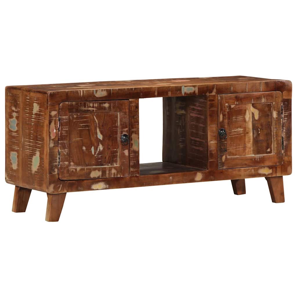 TV cabinet, 105x46x32cm, reclaimed wood