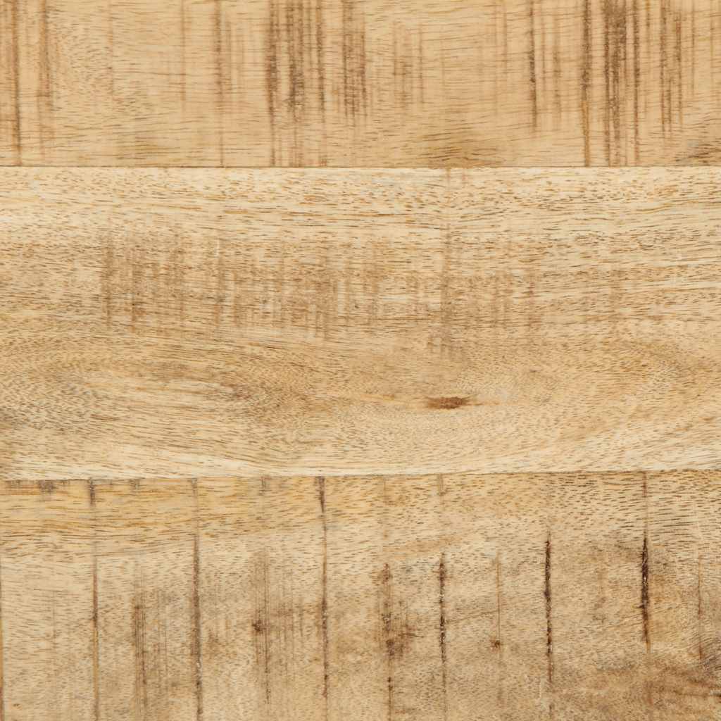 Prie sienos montuojama televizoriaus spintelė, 100x32x25 cm, masyvi mango mediena