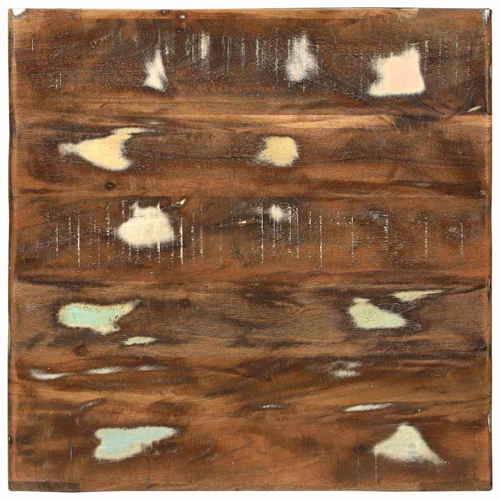 Kafijas galdiņš 50 x 50 x 35 cm no pārstrādāta masīvkoka