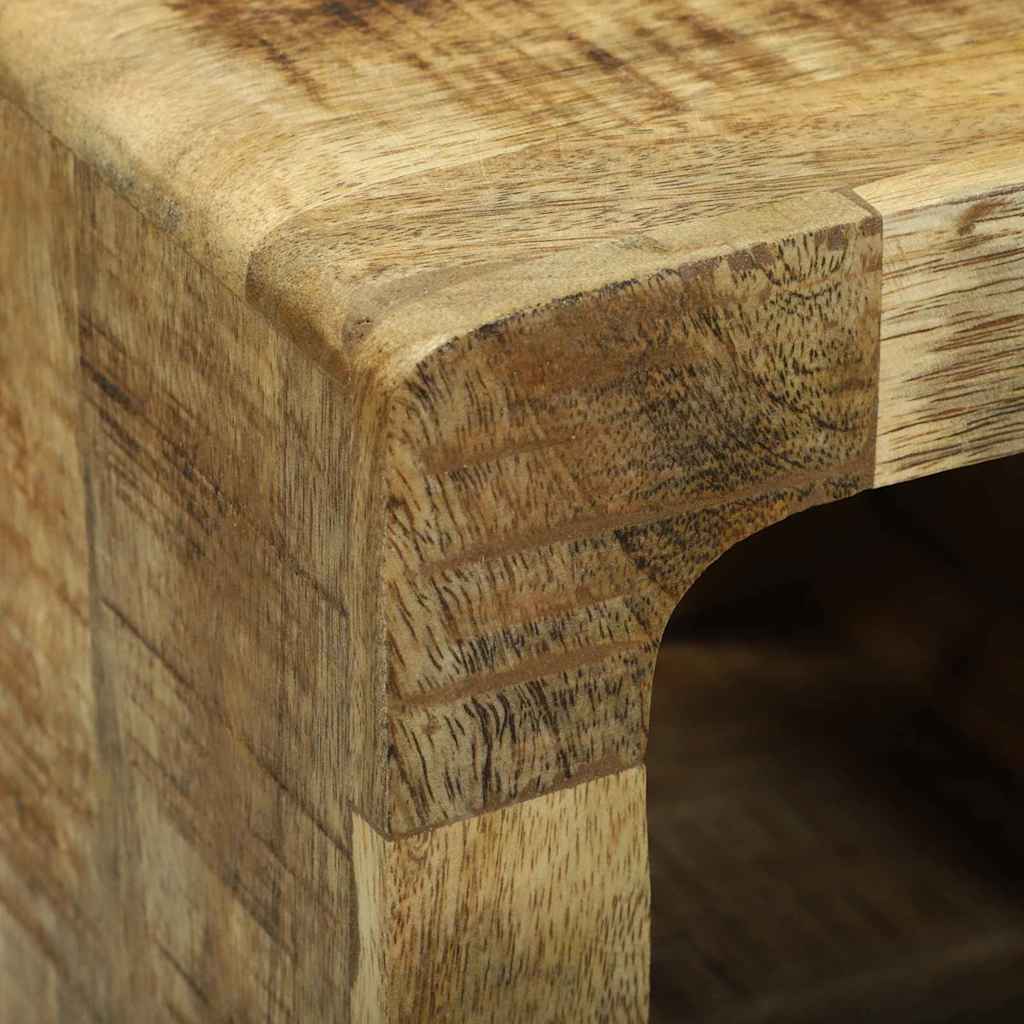 Staliukas ROGER, mango medienos, rudas