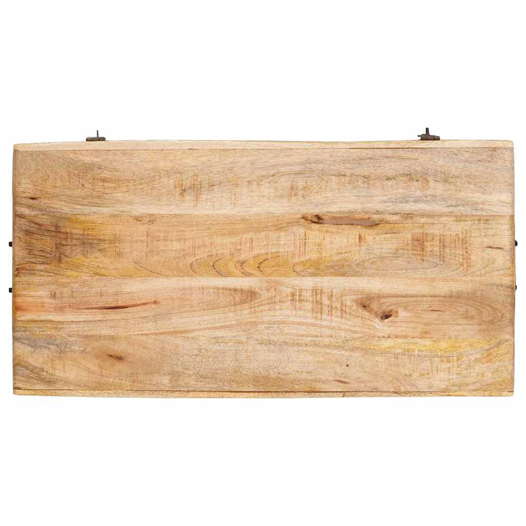 Saugojimo dėžė 70 x 35 x 40 cm mango medienos masyvas
