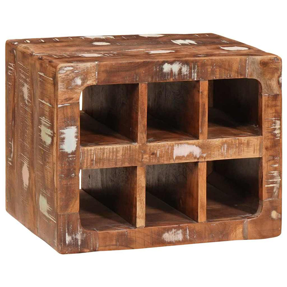 Vyno stovas Ruda 44 x 30 x 35 cm Tvirta atkurta mediena