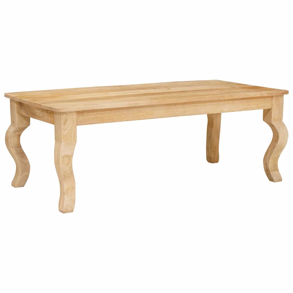 Kafijas galdiņš Brūns 100 x 55 x 40 cm masīva mango koks