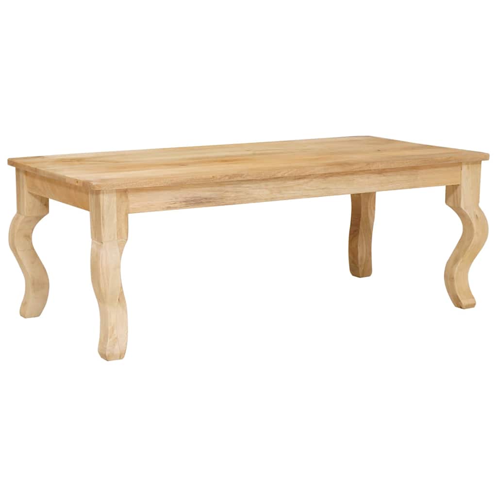 Kafijas galdiņš Brūns 100 x 55 x 40 cm masīva mango koks
