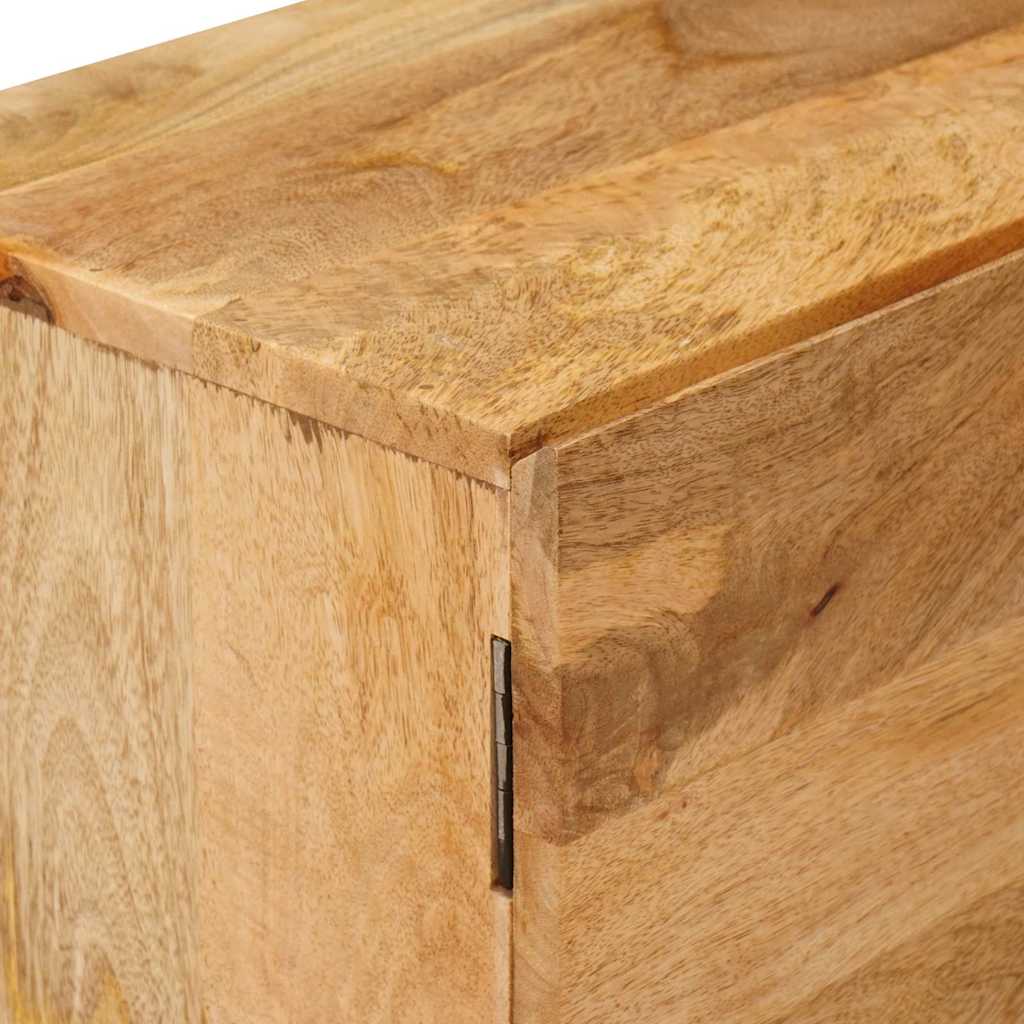Storage Cabinet Brown 110 x 30 x 40 cm Solid Mango Wood