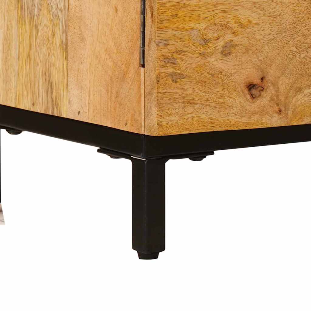 Storage Cabinet Brown 110 x 30 x 40 cm Solid Mango Wood