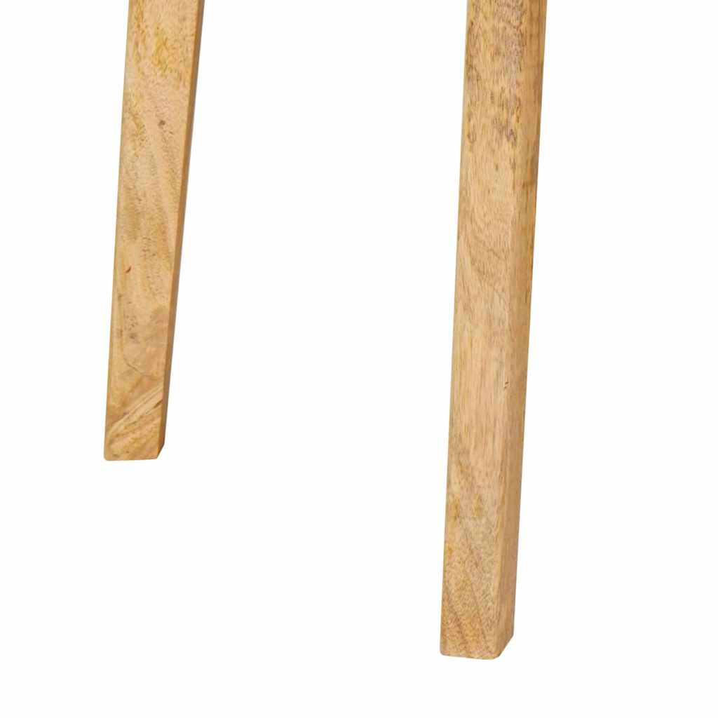 Valgomojo stalas 110 x 55 x 75 cm Kietas mango medis Natūrali