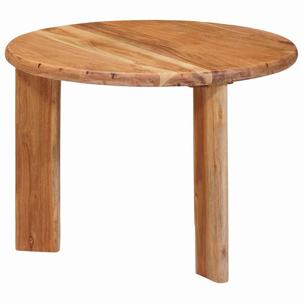 Nestable Tables 2 pcs Brown Solid Acacia Wood