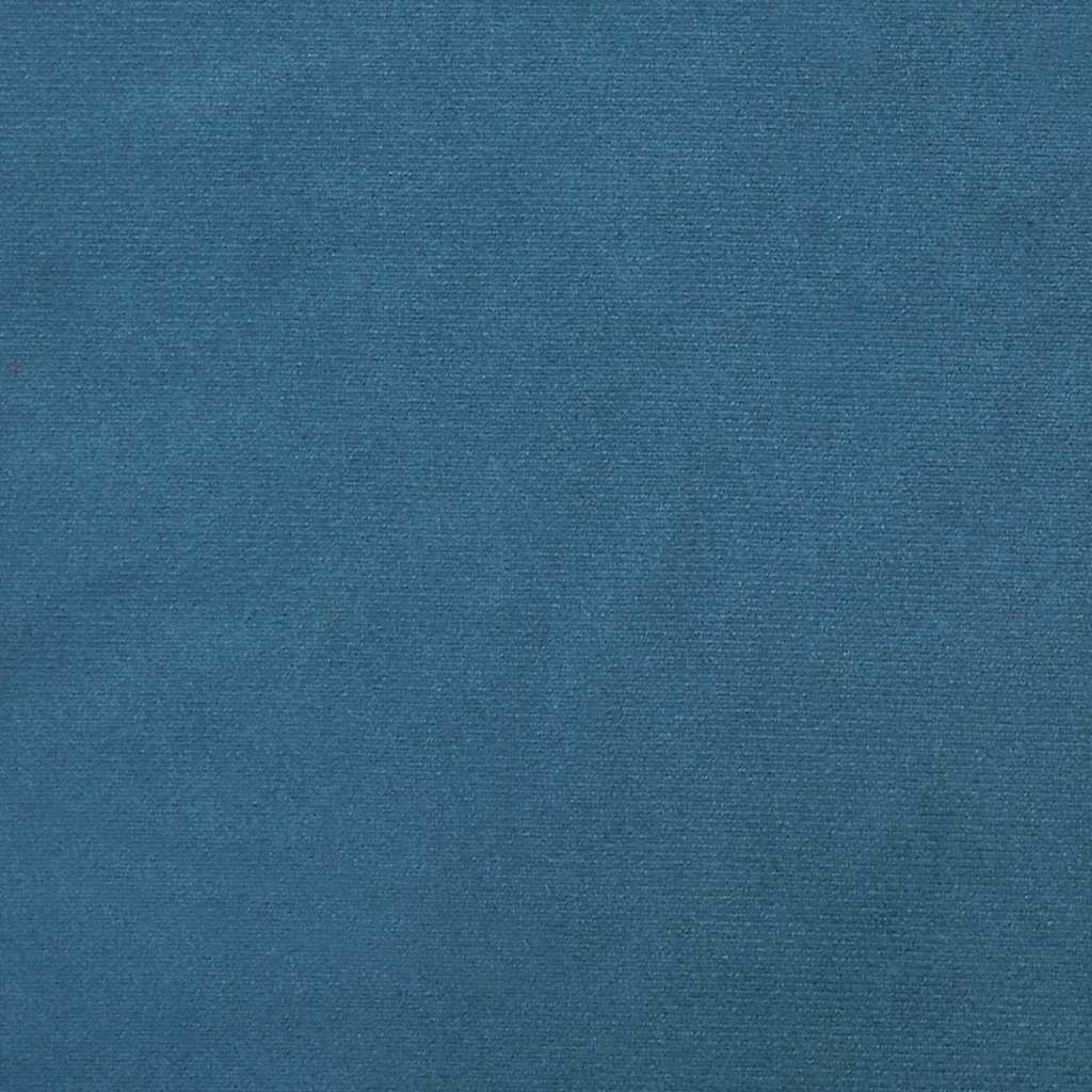 Dining chairs, 2 pcs., blue, velvet