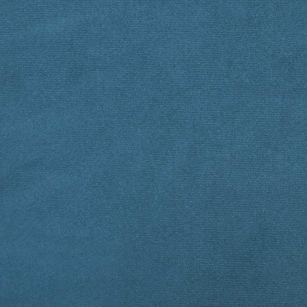 Dining chairs, 2 pcs., blue, velvet