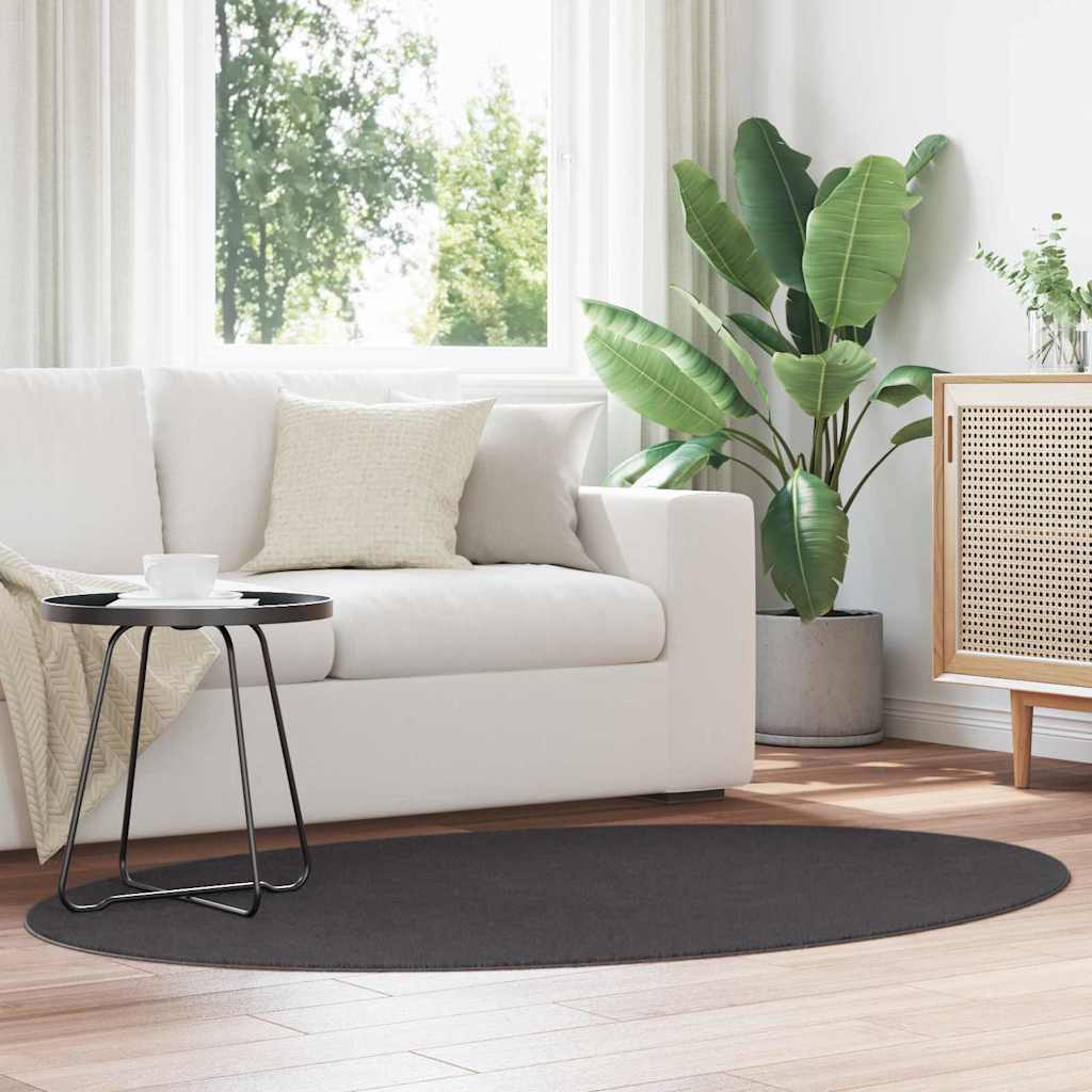 Kilimas HUARTE Antracitas 170 x 120 cm 100% poliesteris