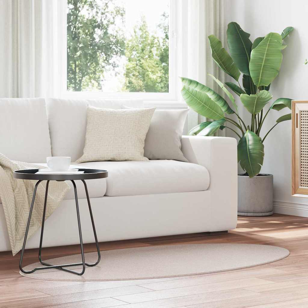 Zoned Carpet HUARTE Sand 150 x 80 cm