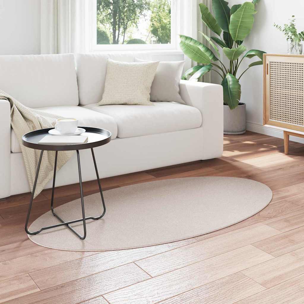 Zoned Carpet HUARTE Sand 150 x 80 cm