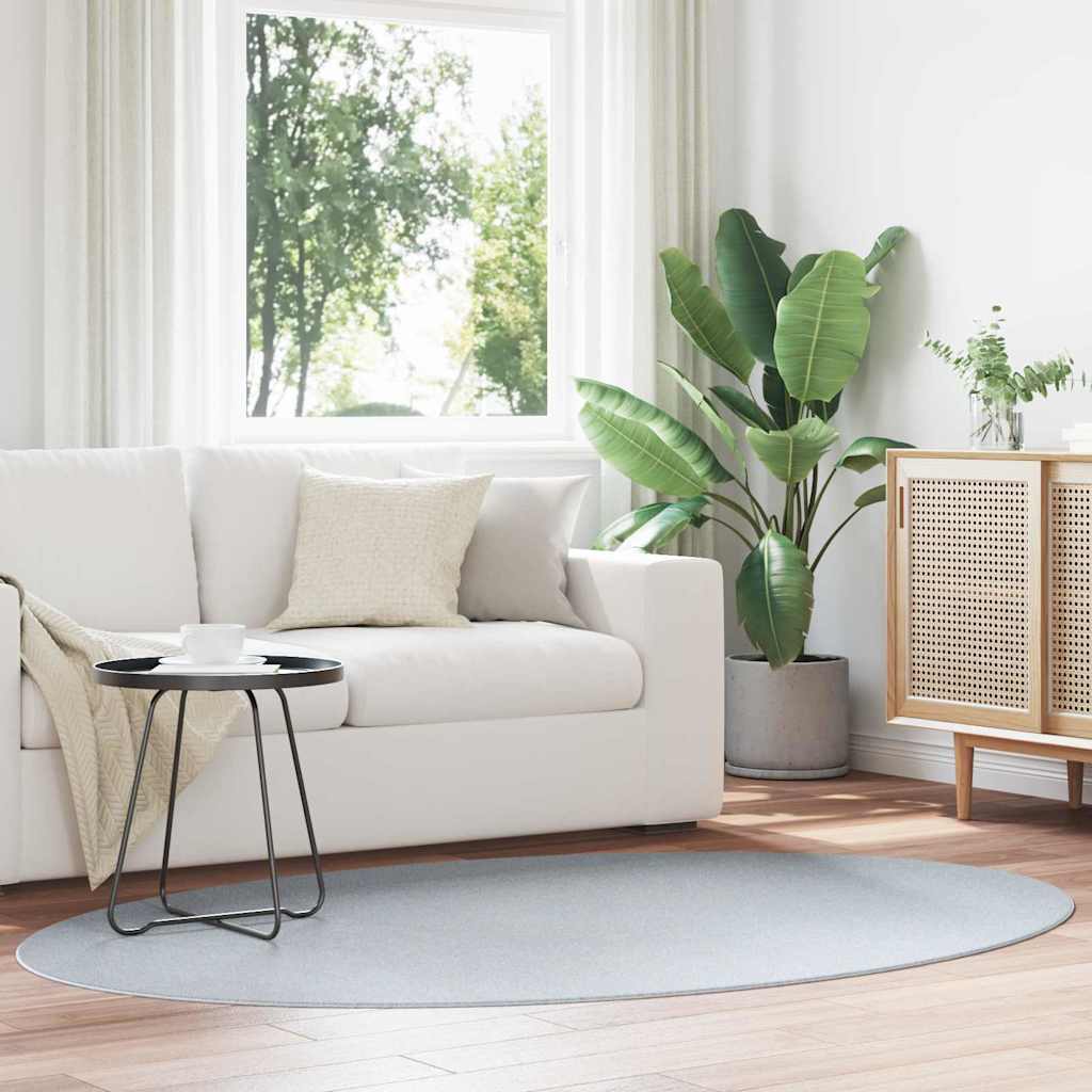 Paklājs HUARTE Pelēks 200 x 140 cm 100% poliesters