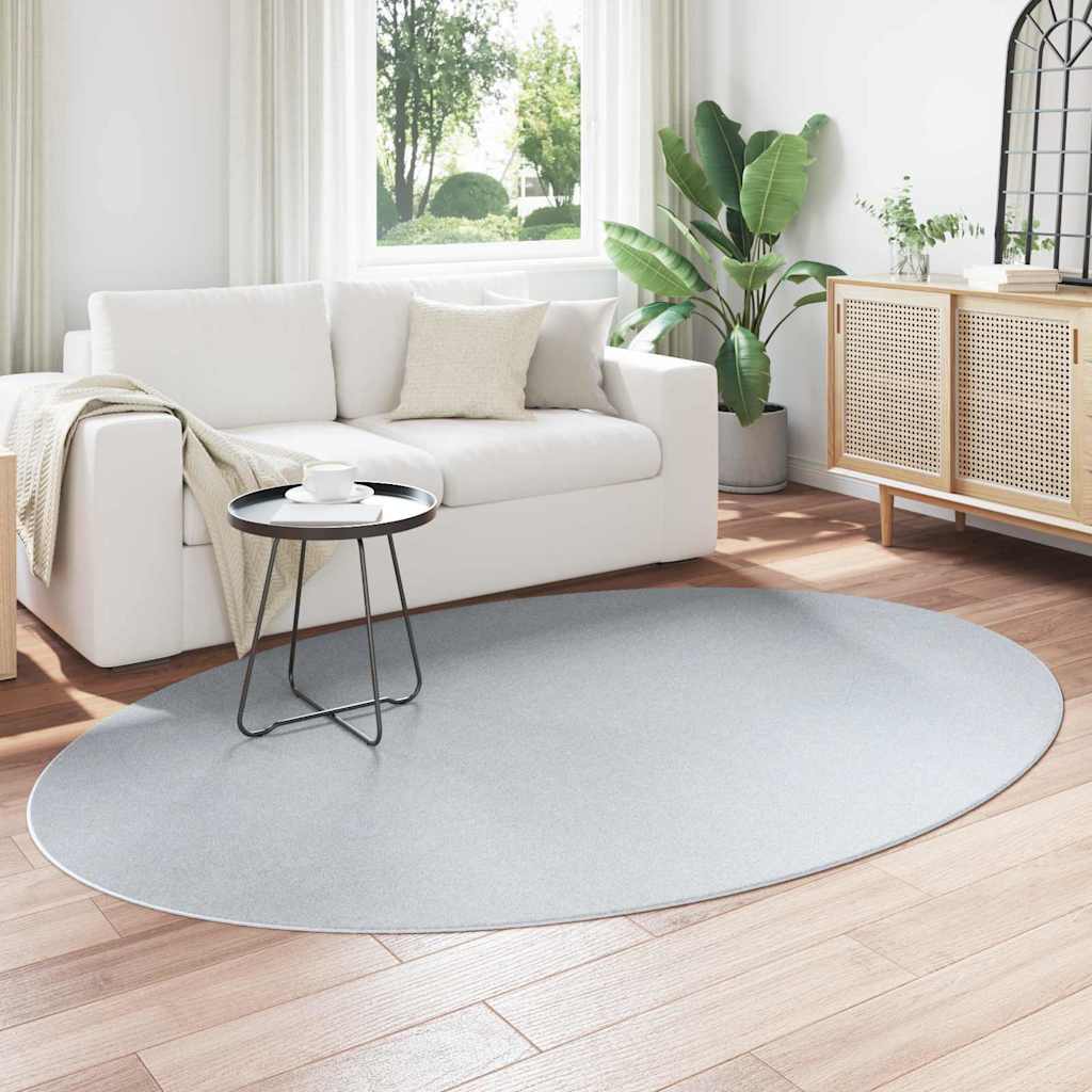 Rug HUARTE Grey 230 x 160 cm 100% polyester