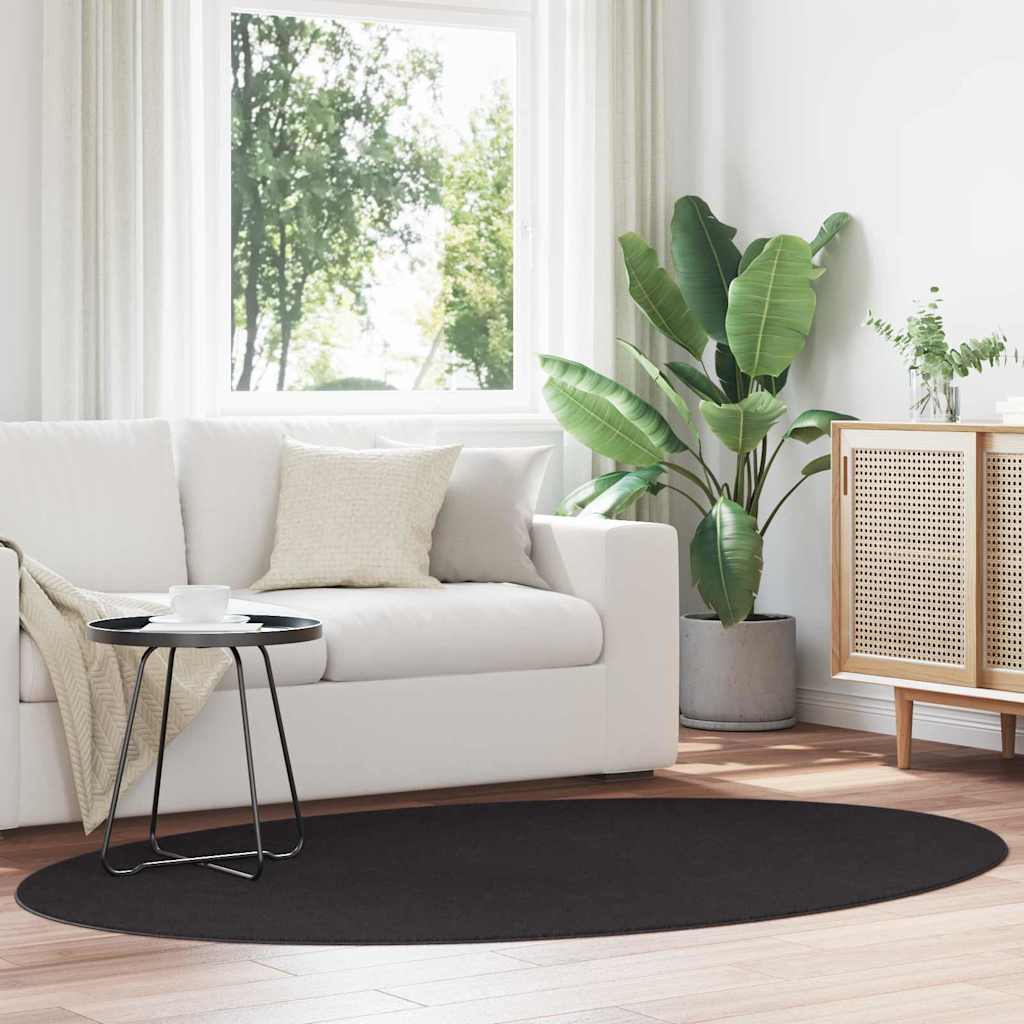 Kilimas HUARTE Juoda 200 x 140 cm 100% poliesteris