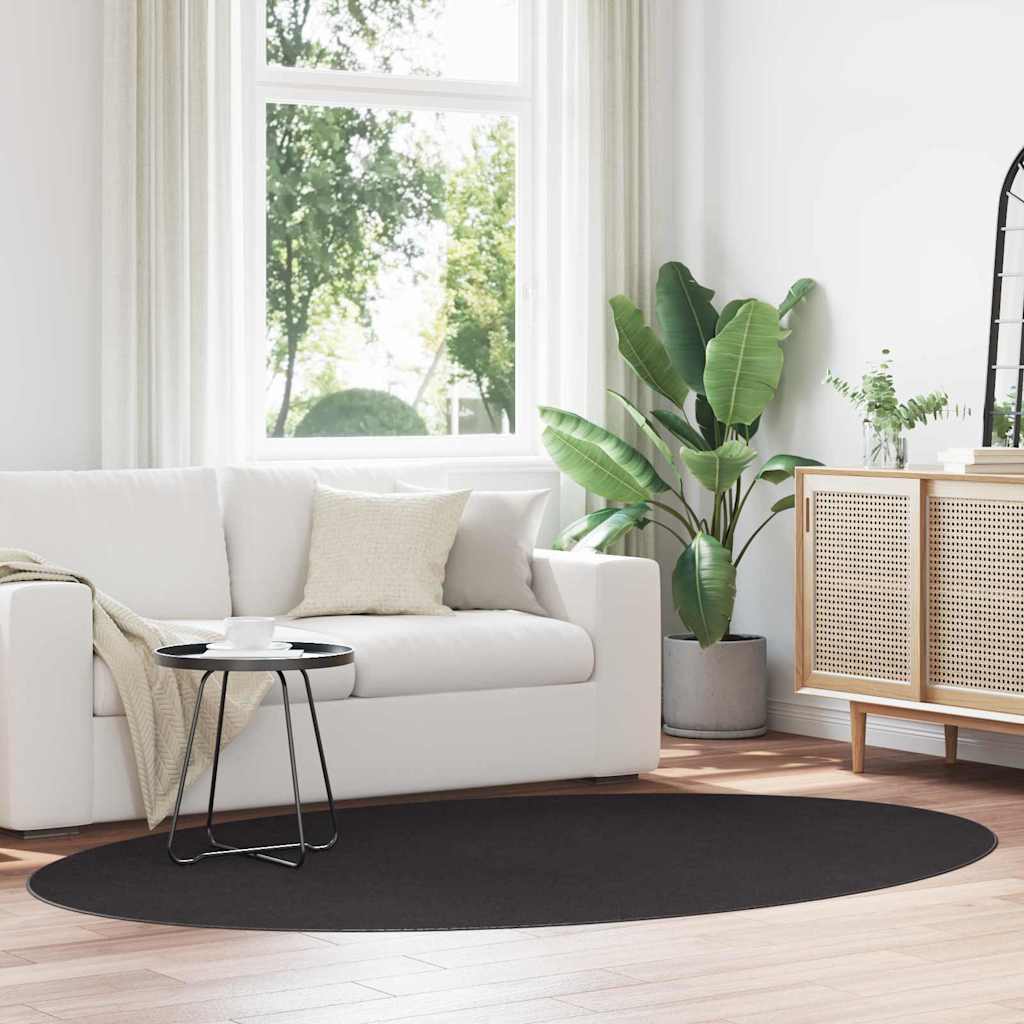Kilimas HUARTE Juoda 230 x 160 cm 100% poliesteris