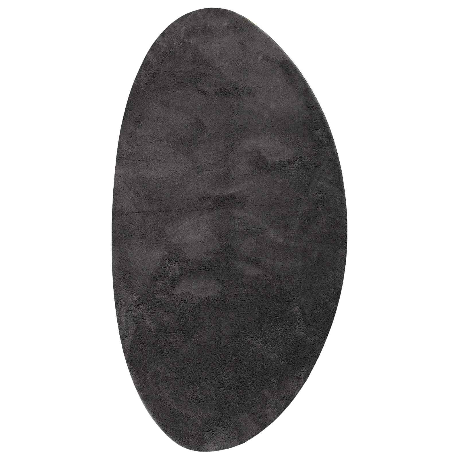 Kilimas HUARTE Antracitas 100 x 200 cm Poliesteris