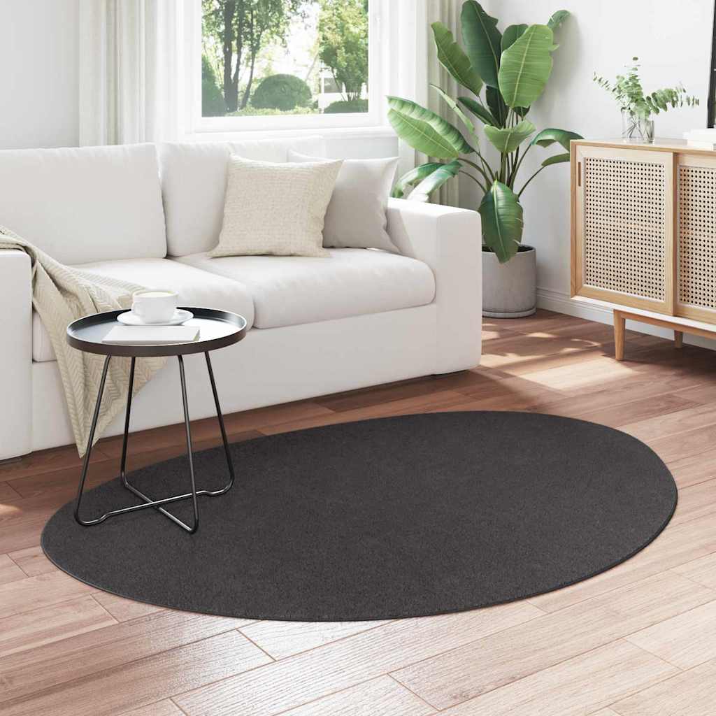 Kilimas HUARTE Antracitas 120 x 170 cm Poliesteris