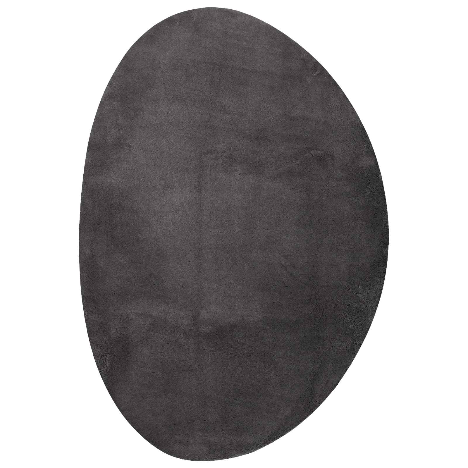 Carpet HUARTE Anthracite 160 x 230 cm Polyester