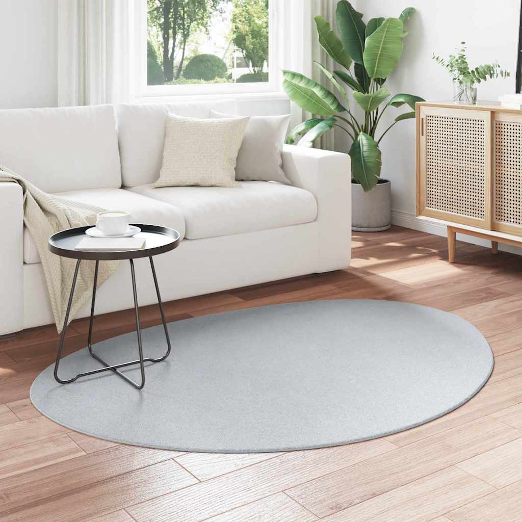 Carpet HUARTE Grey 120 x 170 cm Polyester