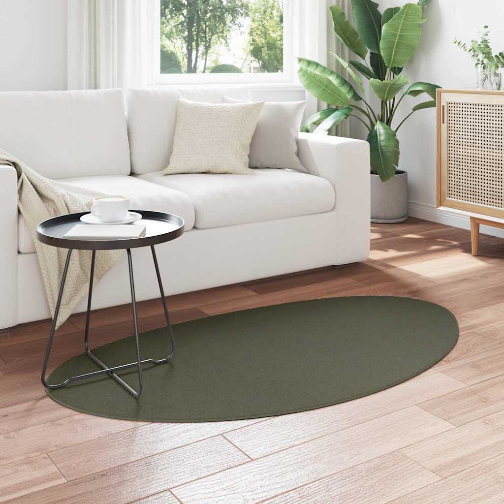 Kilimas HUARTE Miško žalia 80 x 150 cm Poliesteris
