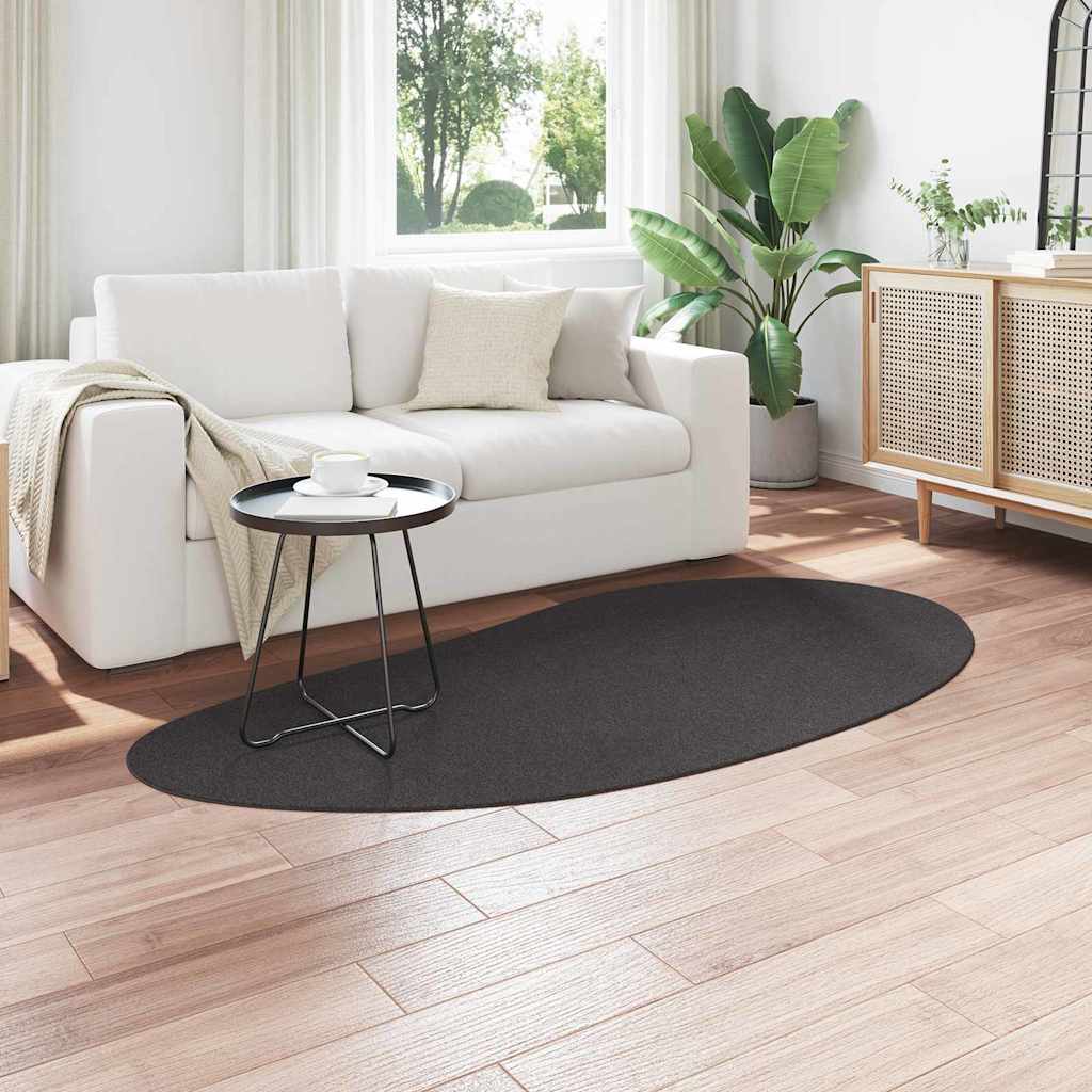 Kilimas HUARTE Antracito 100 x 200 cm Poliesteris