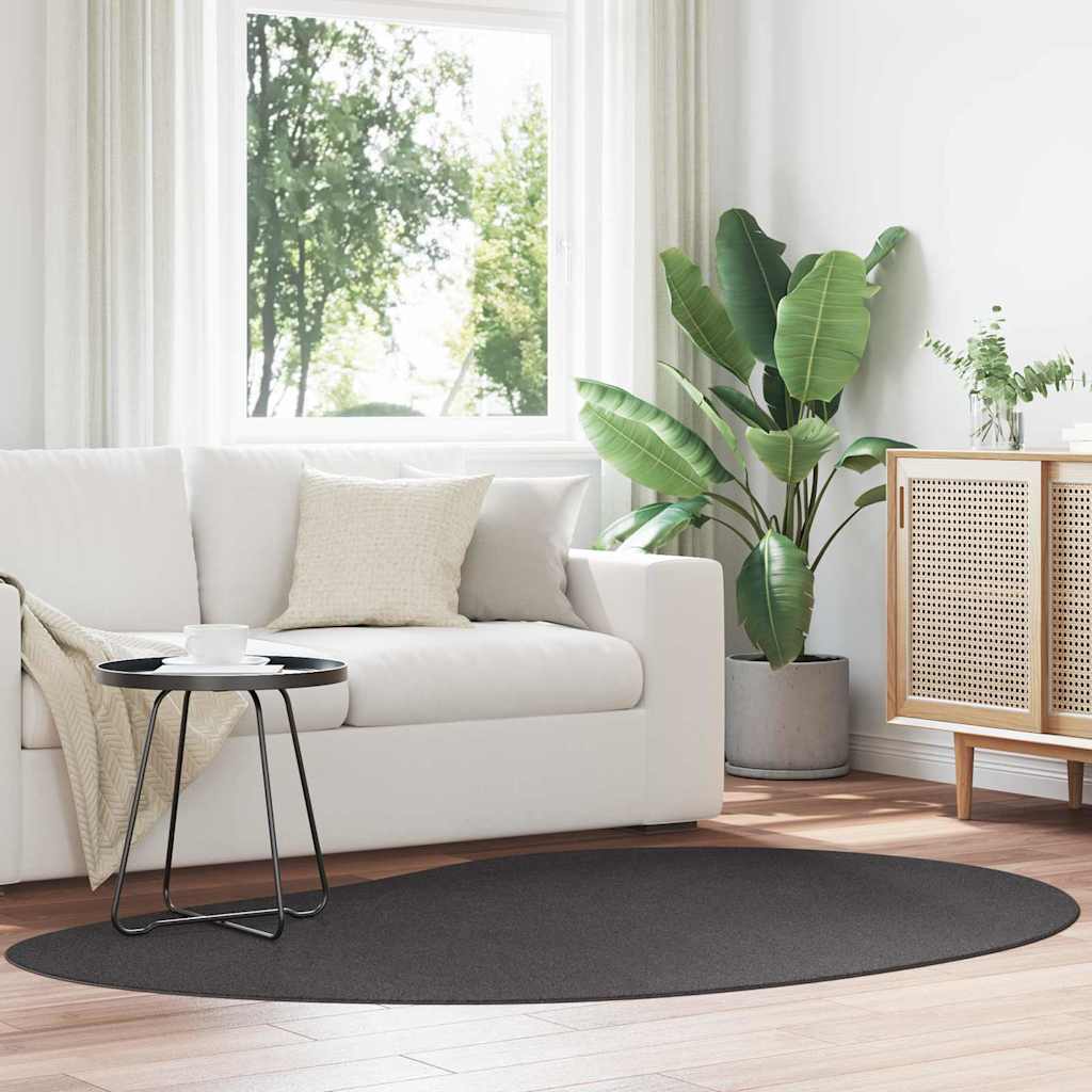 Carpet Anthracite 140 x 200 cm Polyester