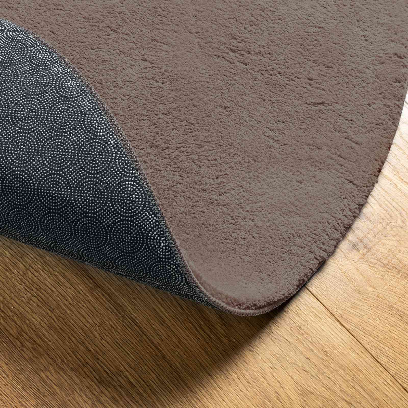 HUARTE Zoned Rug Sand 140 x 200 cm Polyester