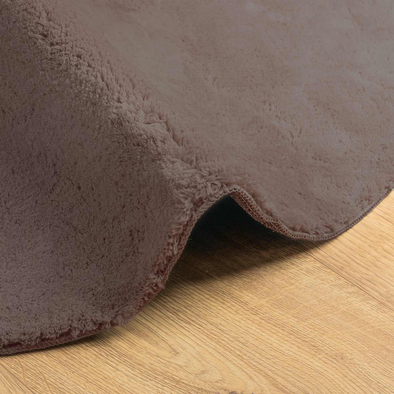 HUARTE Zoned Rug Sand 140 x 200 cm Polyester