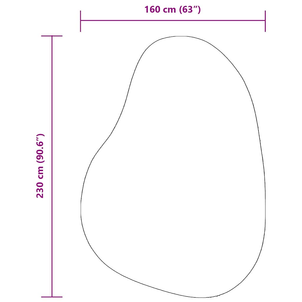 Kilimas HUARTE Antracito 160 x 230 cm Poliesteris