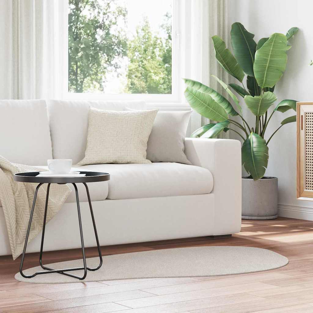 Zoned carpet HUARTE Sand 80 x 150 cm Polyester