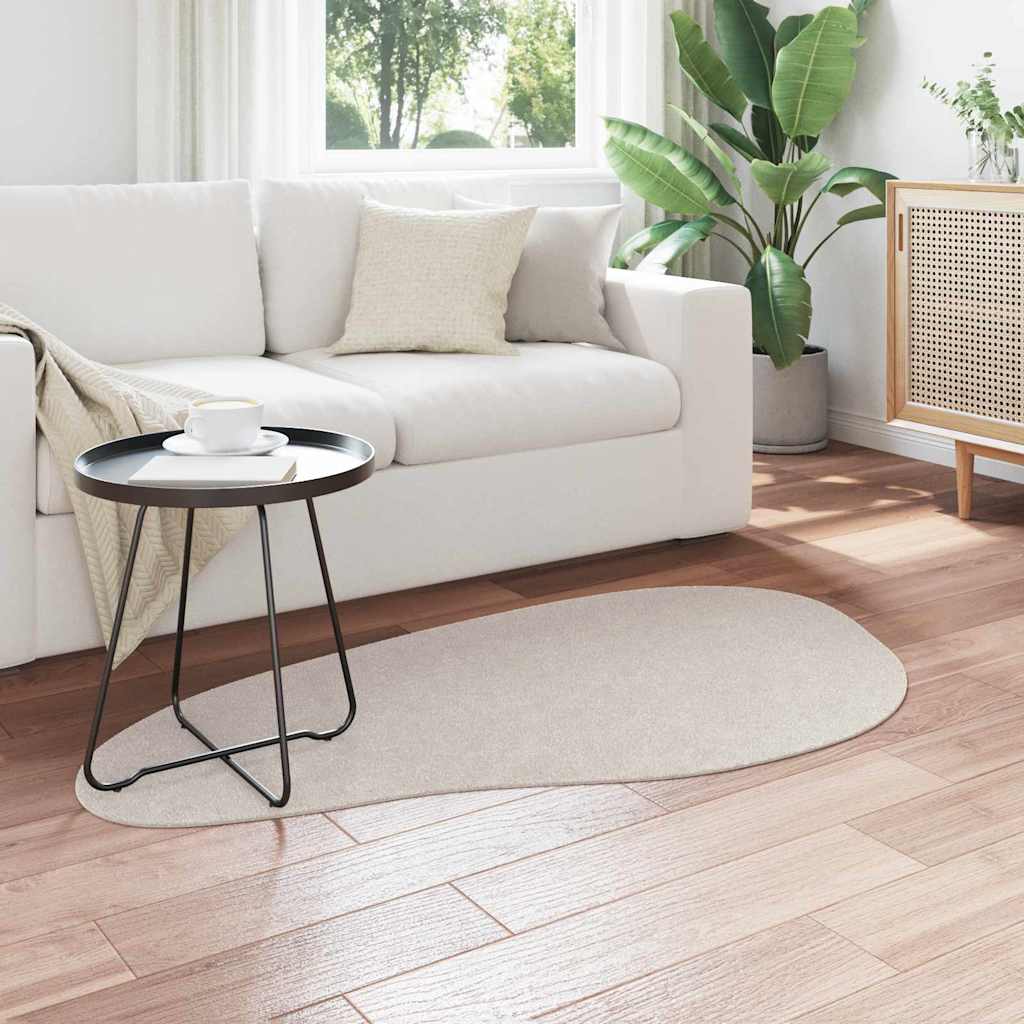 Zoned carpet HUARTE Sand 80 x 150 cm Polyester