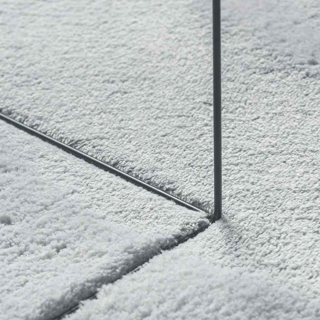 Kilimas HUARTE Pilka 80 x 150 cm Poliesteris