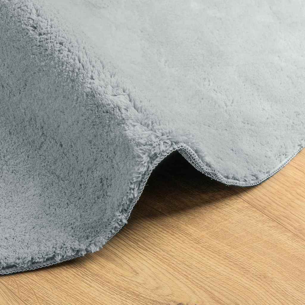 Kilimas HUARTE Pilka 160 x 230 cm Poliesteris