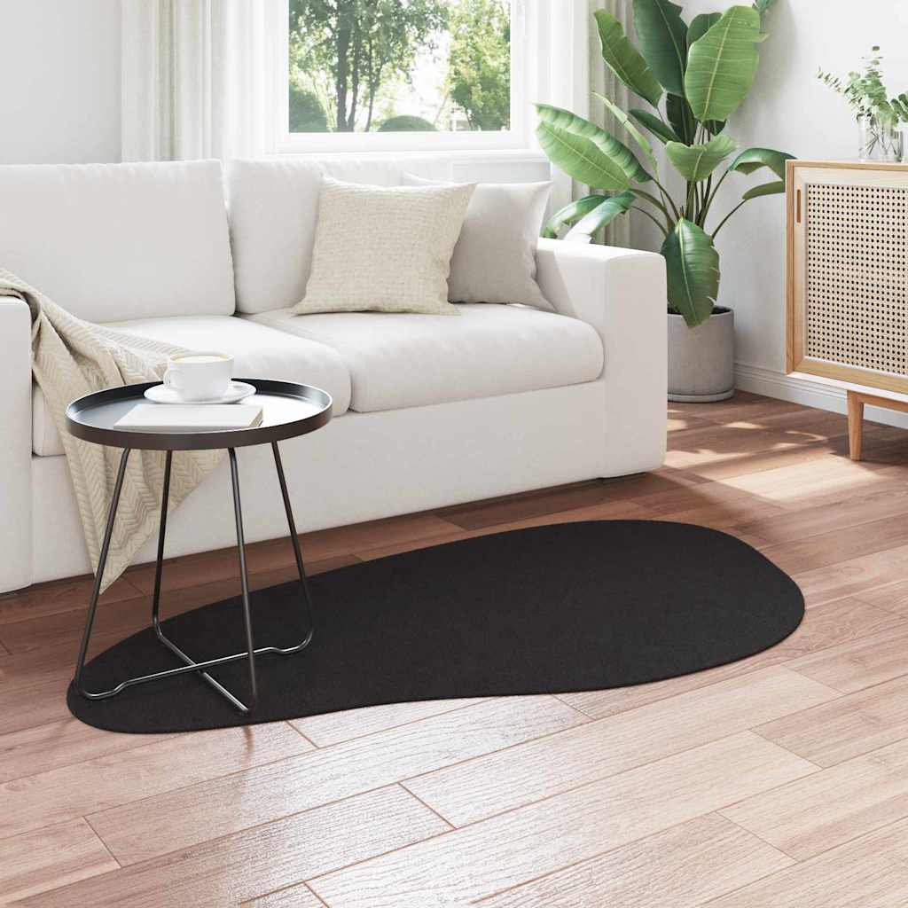 Kilimas HUARTE Juoda 80 x 150 cm Poliesteris