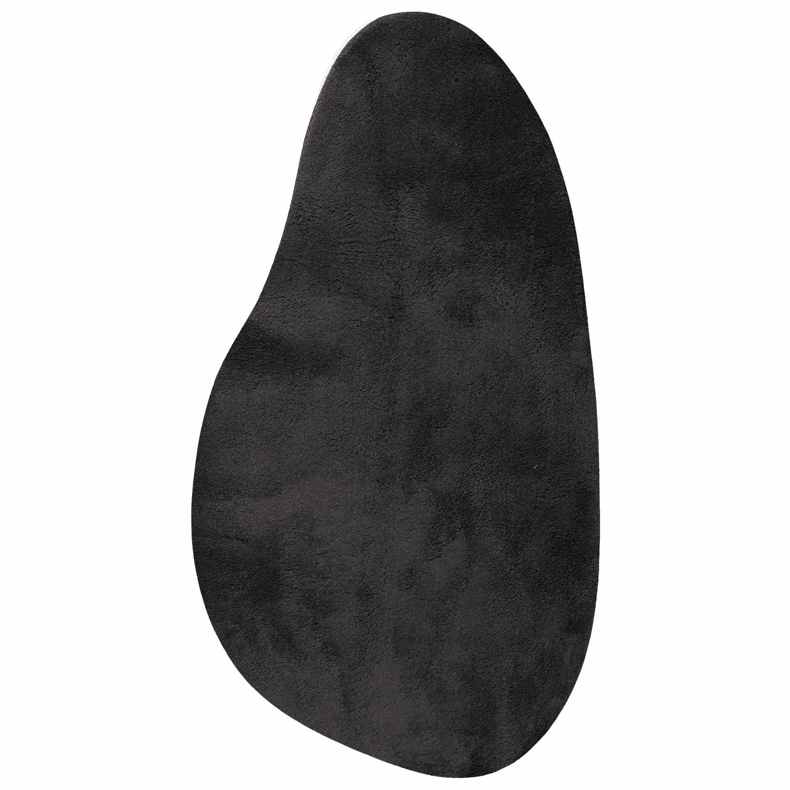 Area Rug HUARTE Black 100 x 200 cm Polyester