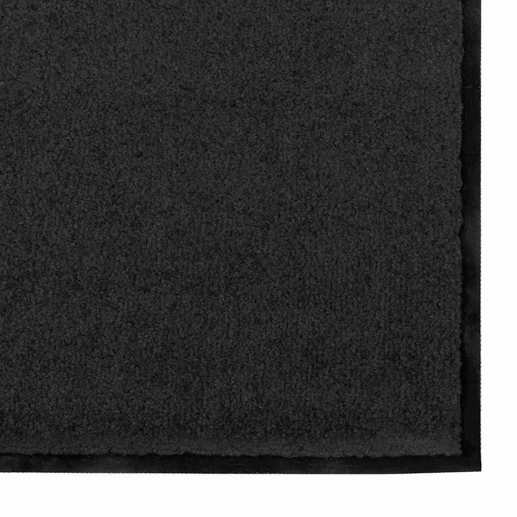 Durų kilimėlis Juoda 120 x 250 cm 100% poliamidas