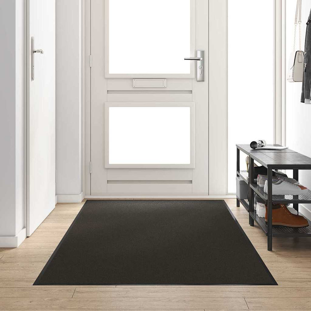 Durvju paklājs Cits Melns 120 x 250 cm Poliamīds un PVC