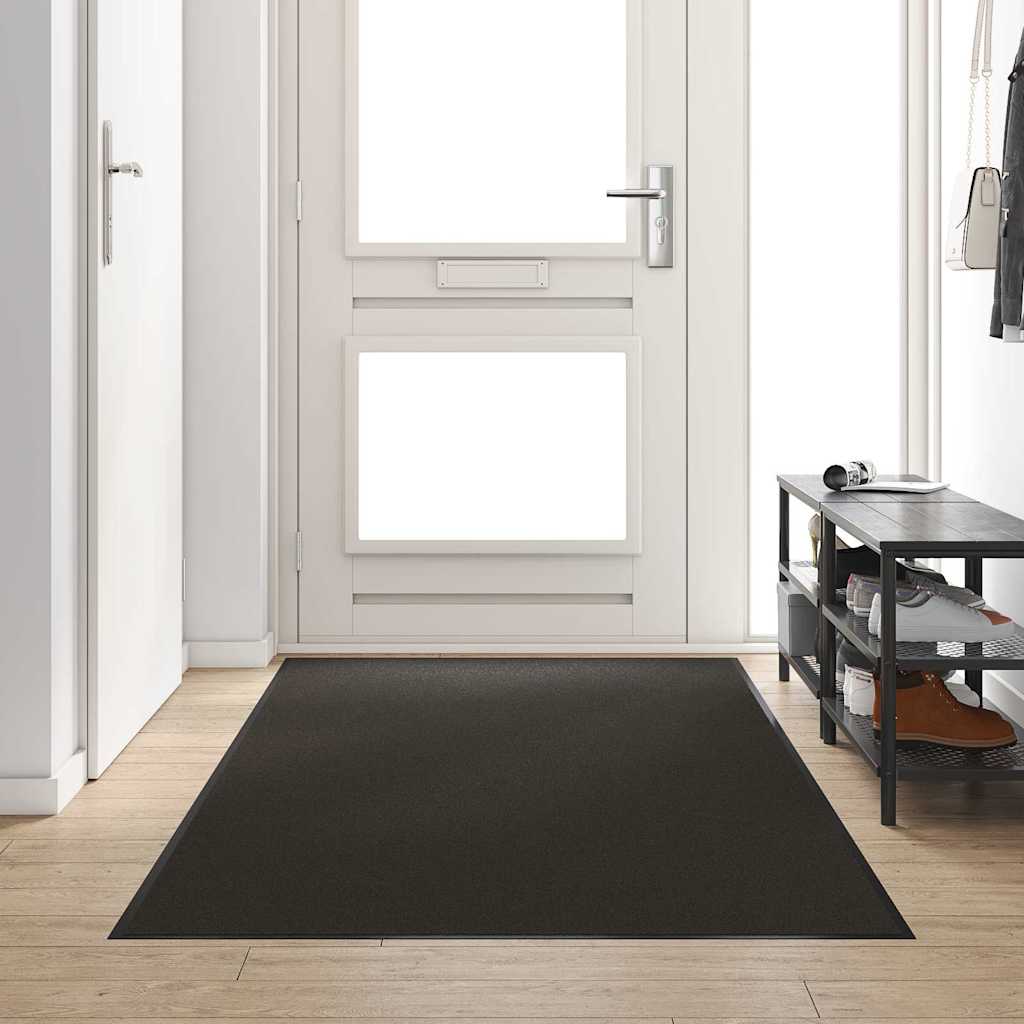 Durų kilimėlis Juoda 120 x 250 cm 100% poliamidas
