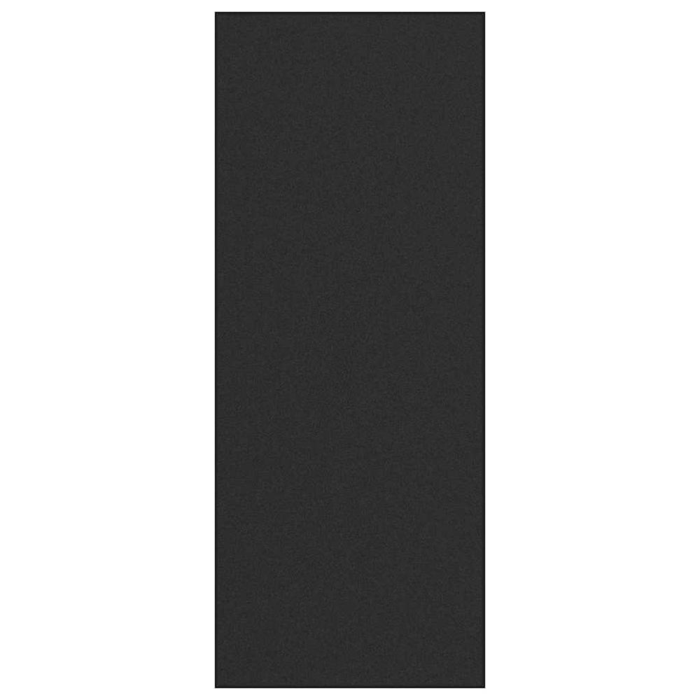 Mazgājams durvju paklājiņš Melns 120x300 cm