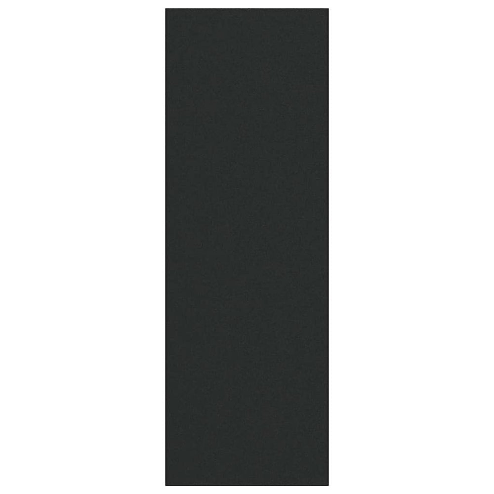 Juodas vonios kilimėlis, skalbiamas, 120x350 cm