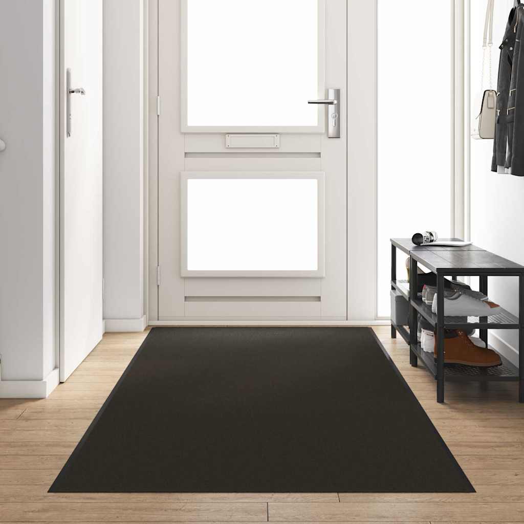 Durų kilimėlis Kita Juoda 120 x 400 cm Poliamidas ir PVC