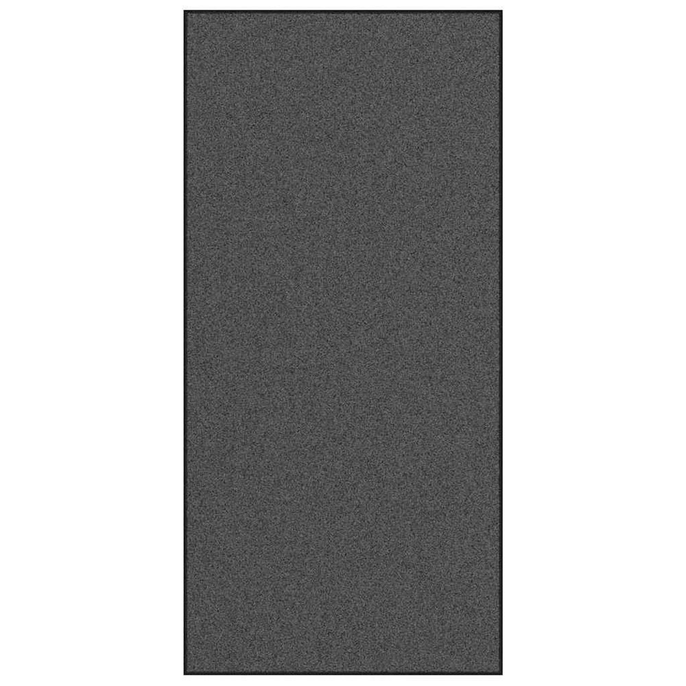 Durų kilimėlis Kita Antracito ir juoda 120 x 250 cm