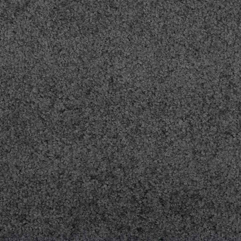 Durų kilimėlis Antracito ir juoda 120 x 400 cm 100% poliamidas