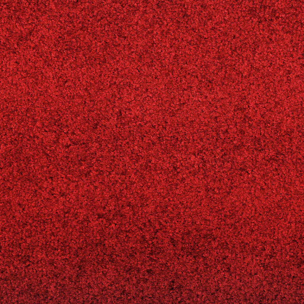 Washable mat, red, 120x250 cm