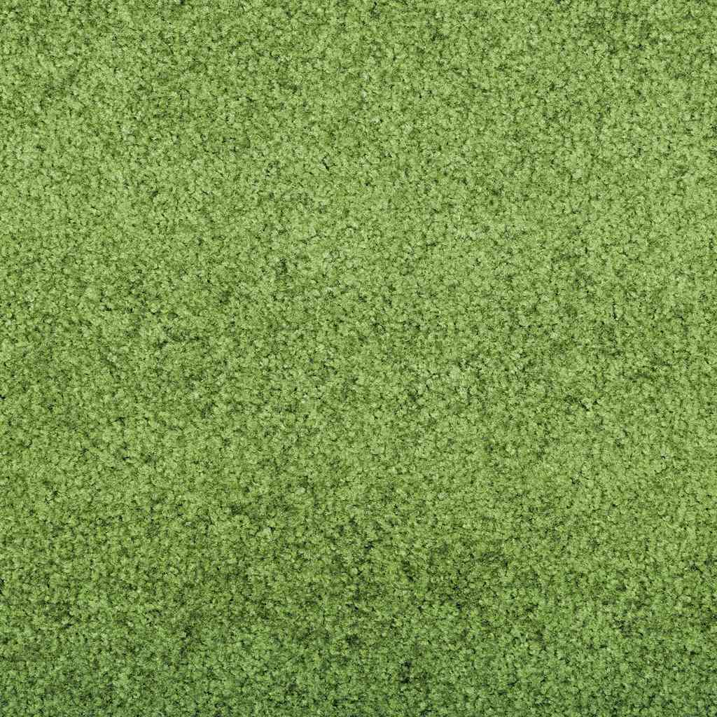 Washable Door Mat Green 120x250 cm