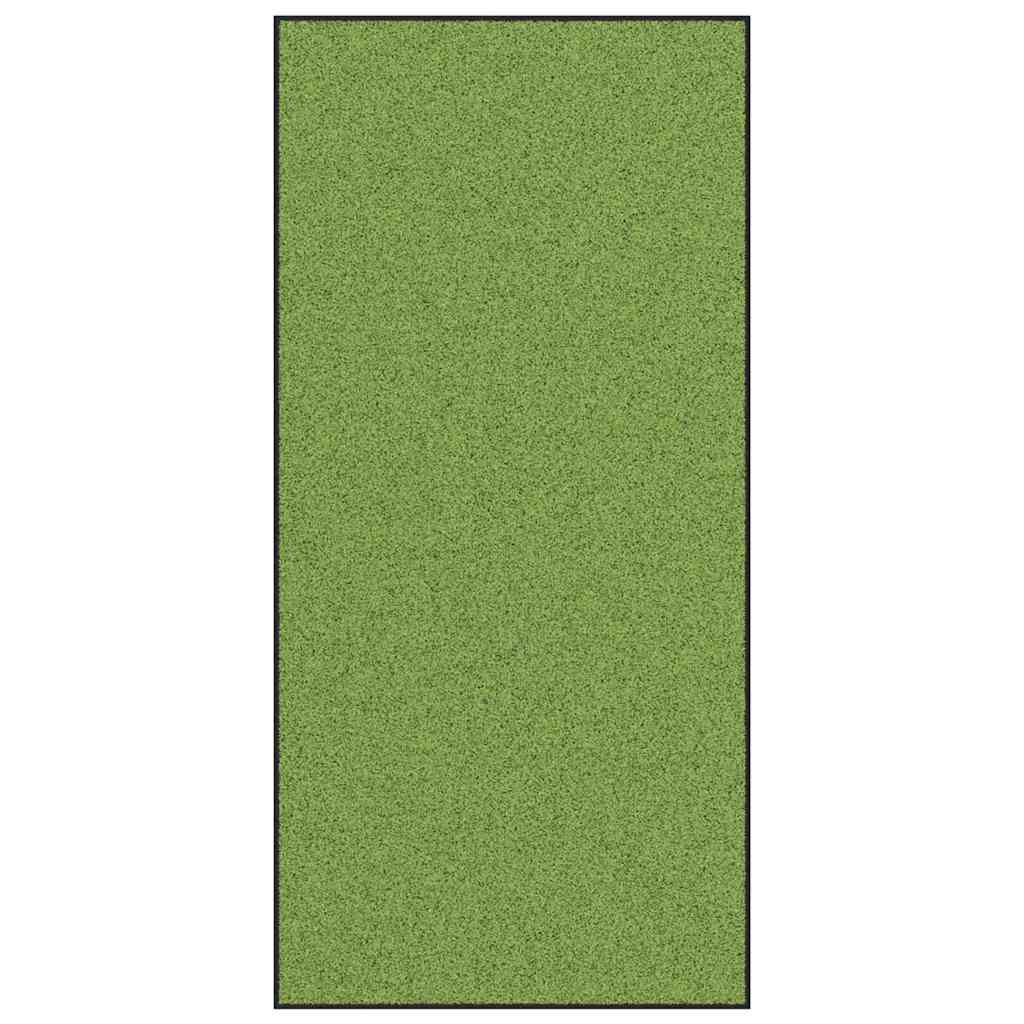 Washable Door Mat Green 120x250 cm