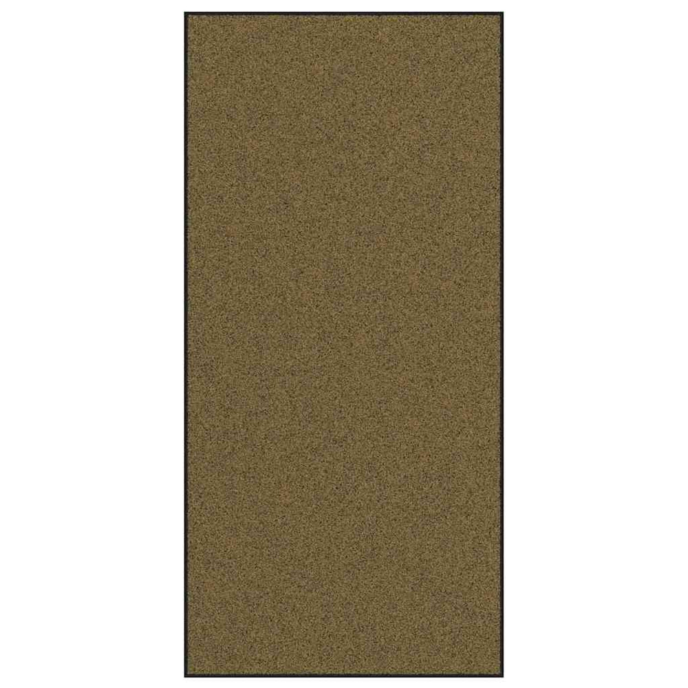 Mazgājams brūns durvju paklājiņš 120x250 cm