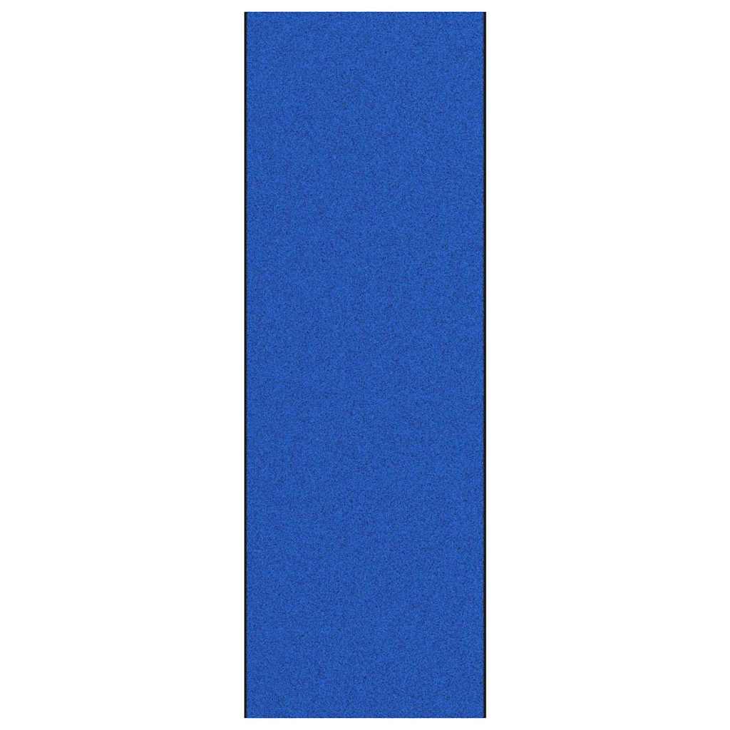 Washable Rug Blue 120 x 350 cm